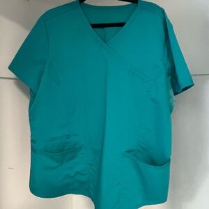 Scrubology Women's Scrub Top- Teal